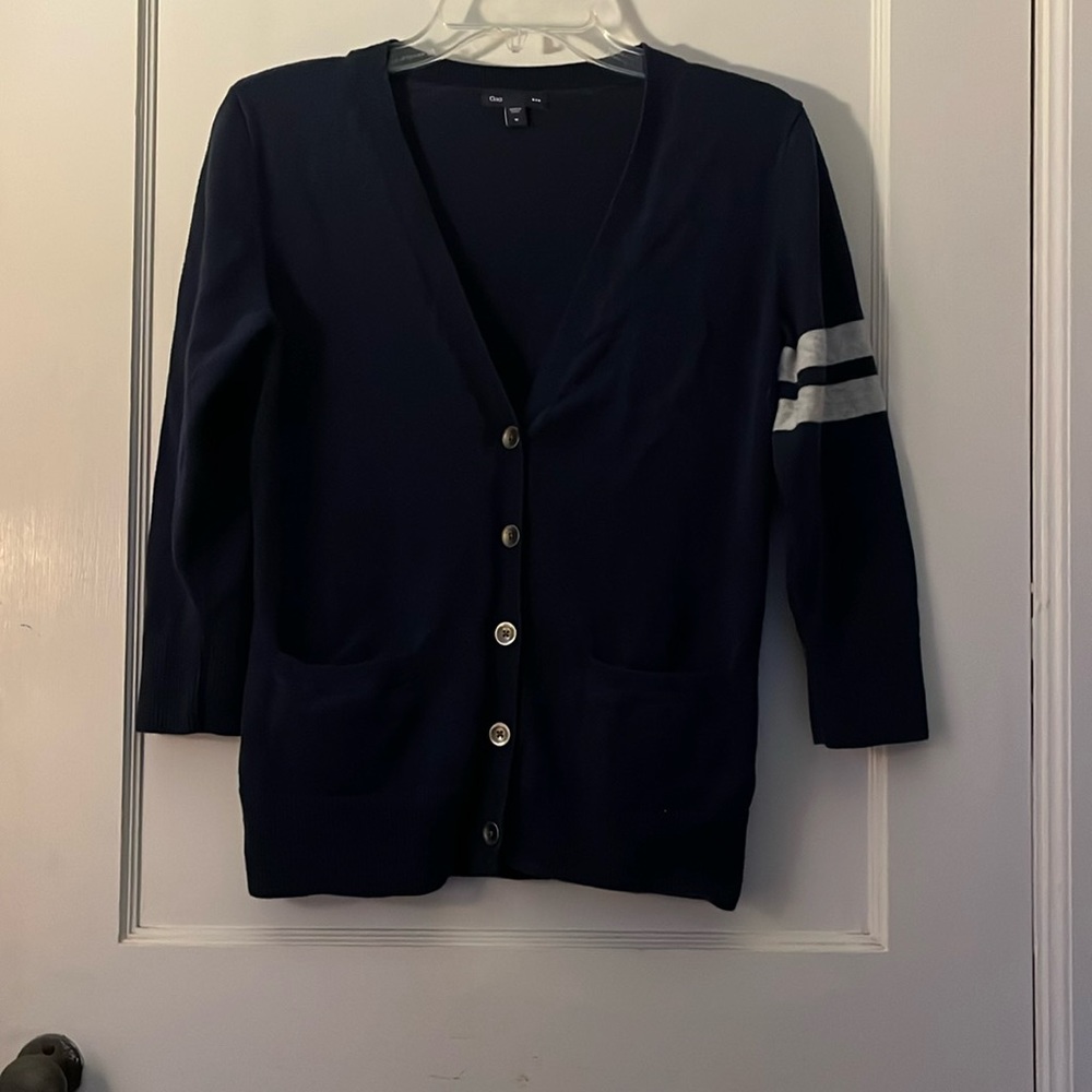 Navy GAP Cardigan